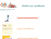 Tablet Screenshot of federation.cfdt-services.fr